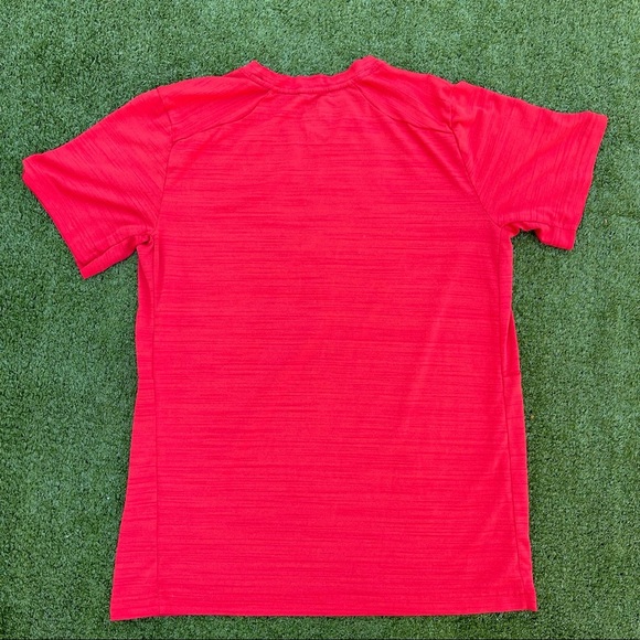 Nike Mens Dri-fit T-shirt size medium orange Preowned great condition activewear - Picture 2 of 4